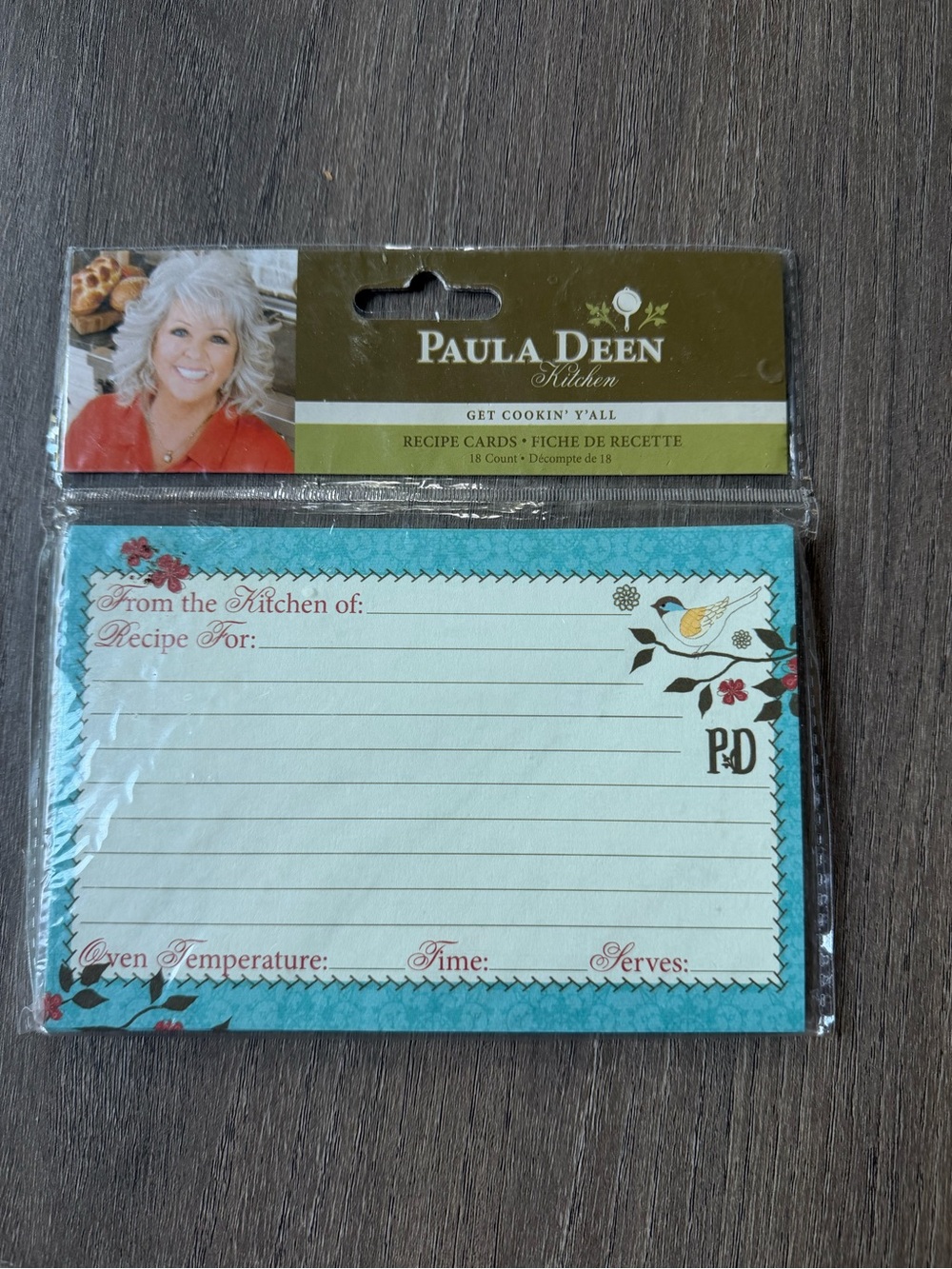 New Paula Deen Kitchen recipe cards